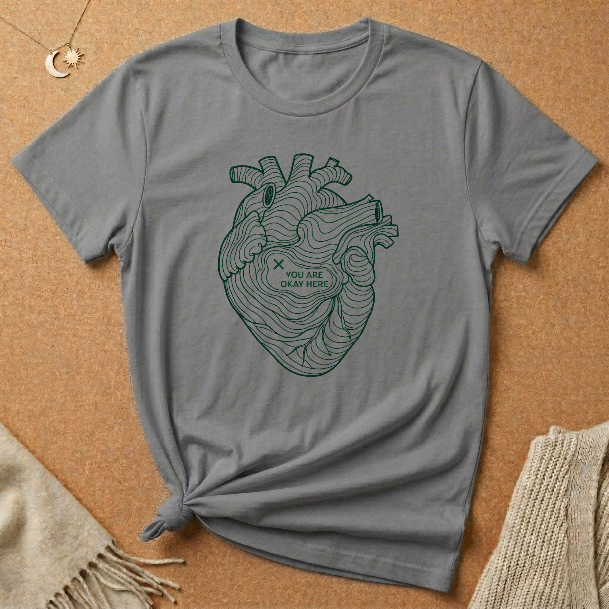 Anatomical Heart Topography Tee