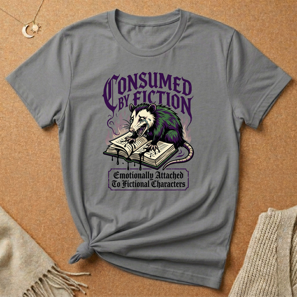 Consumed By Fiction Opossum Tee