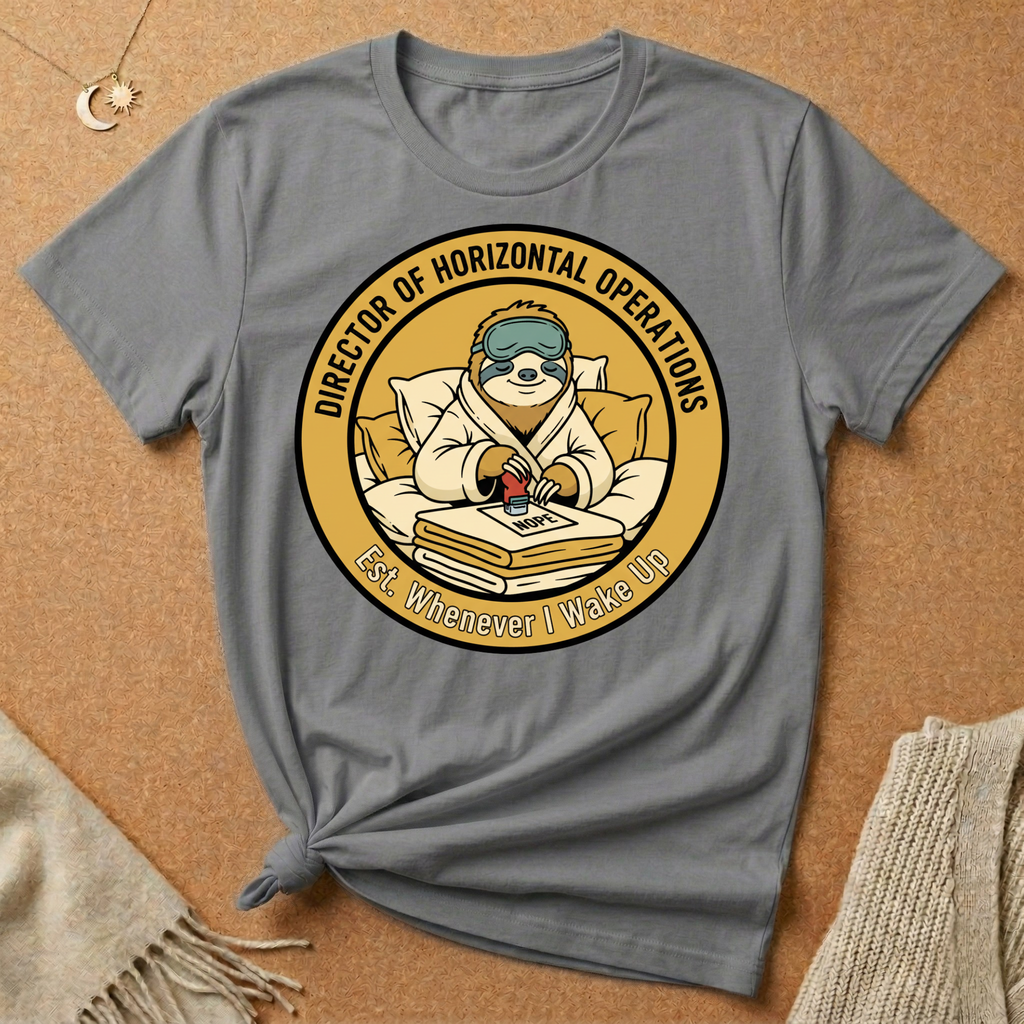 Sloth Director of Horizontal Operations Tee