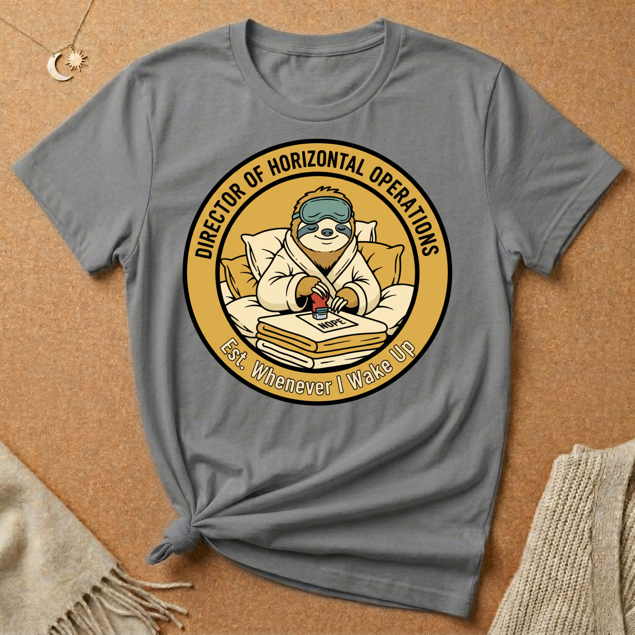 Sloth Director of Horizontal Operations Tee