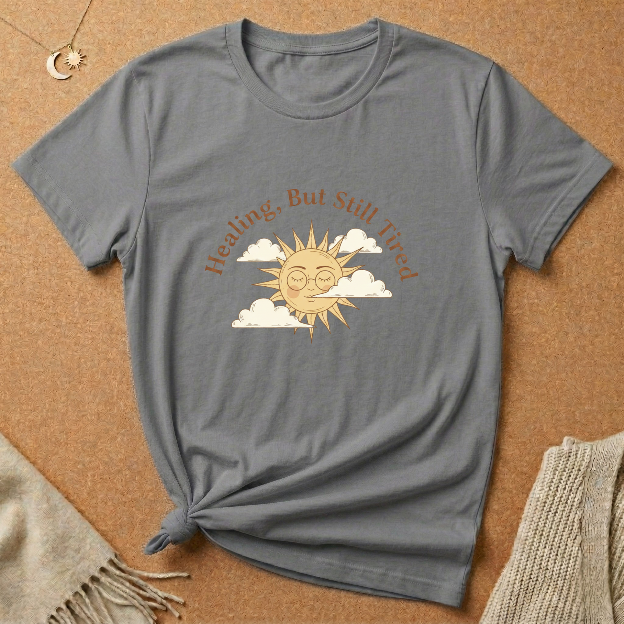 Healing, But Still Tired Sun Tee