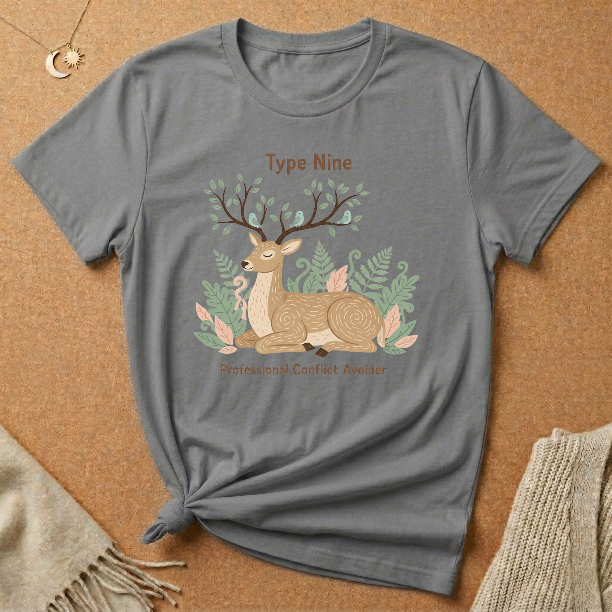 Type Nine. Professional Conflict Avoider Tee