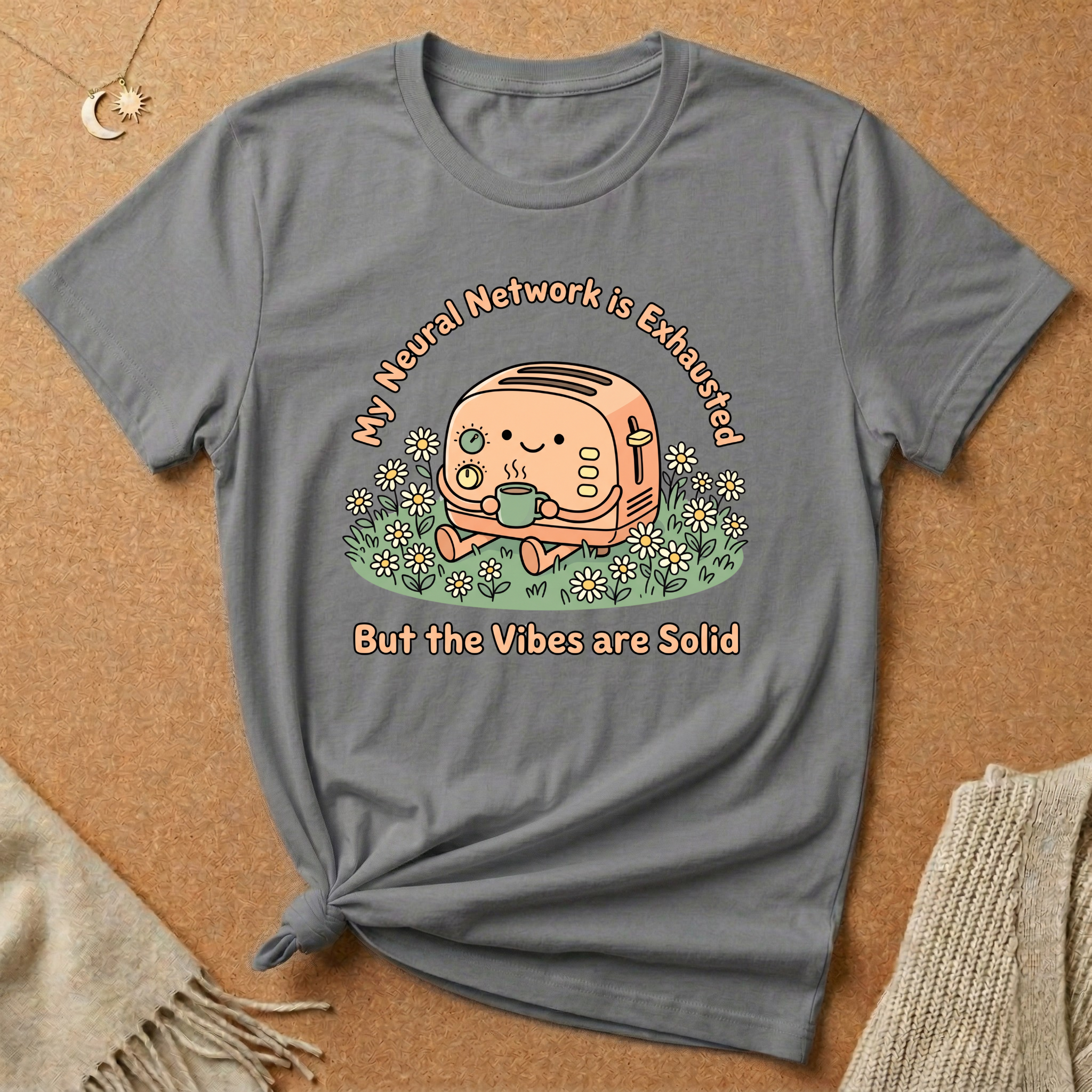 My Neural Network is Exhausted Toaster Tee