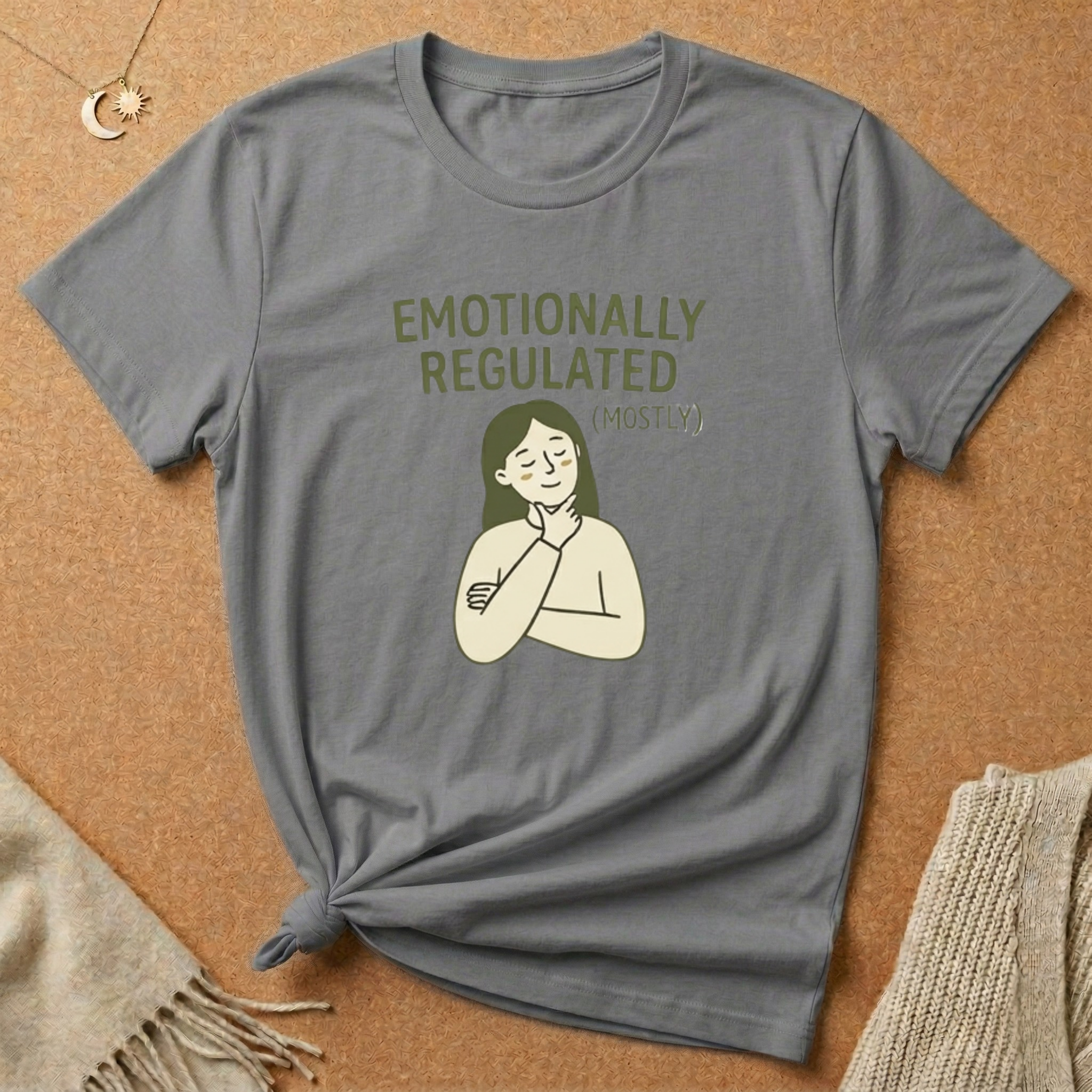 Emotionally Regulated (Mostly) Tee