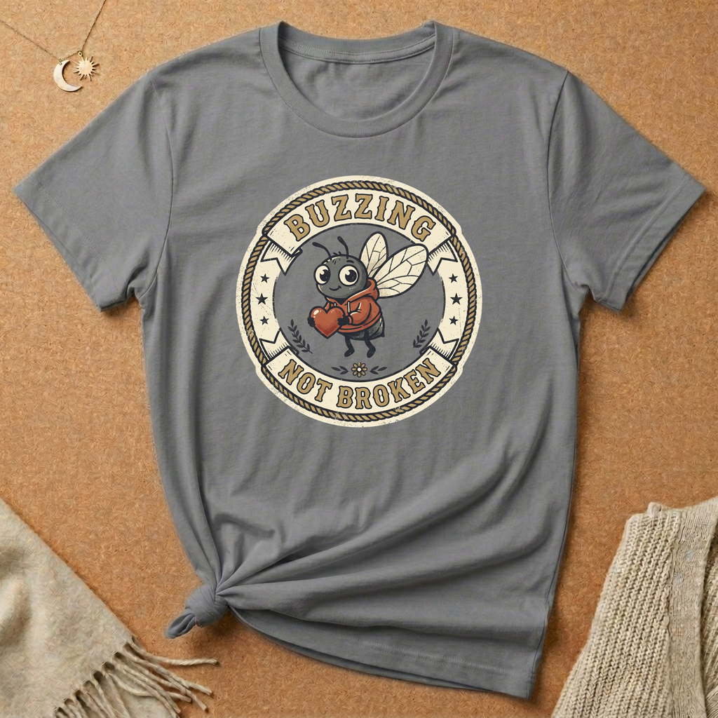 Buzzing Not Broken Tee