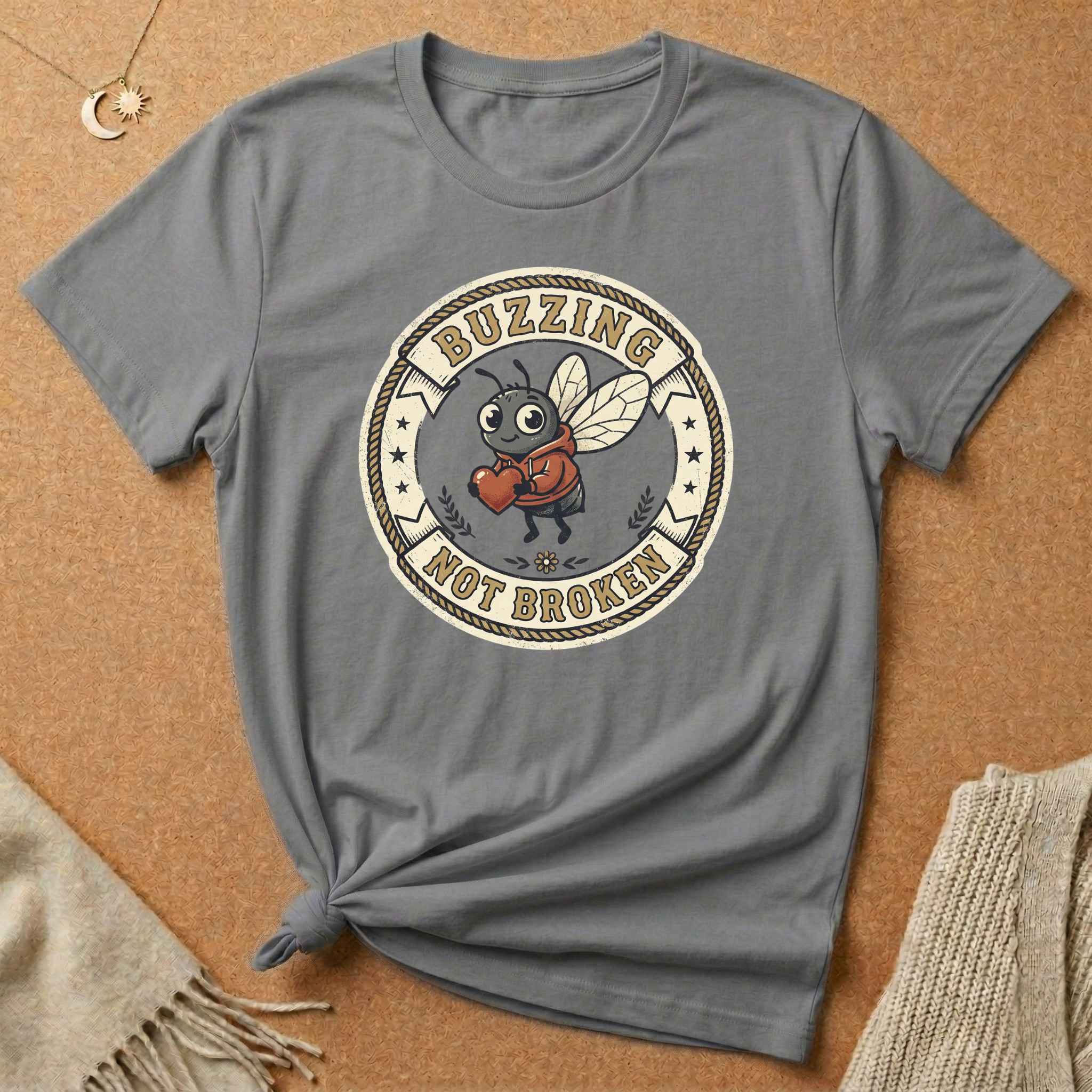 Buzzing Not Broken Tee