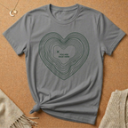 Heart Topography Tee