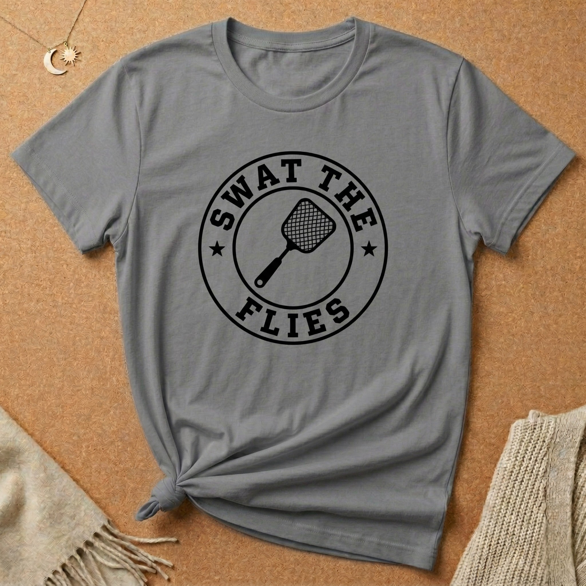 Swat the Flies Badge Tee