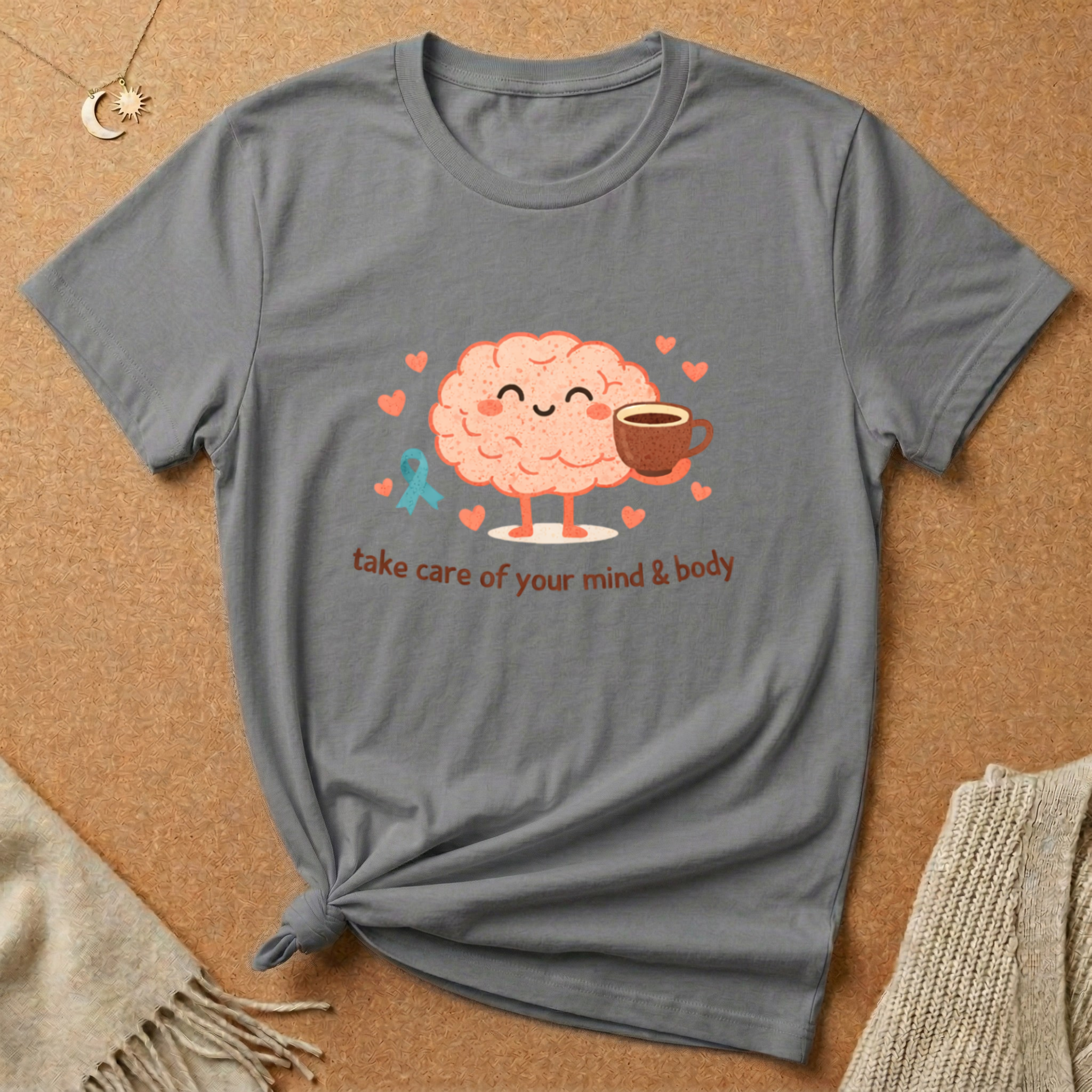 Take Care Brain Tee
