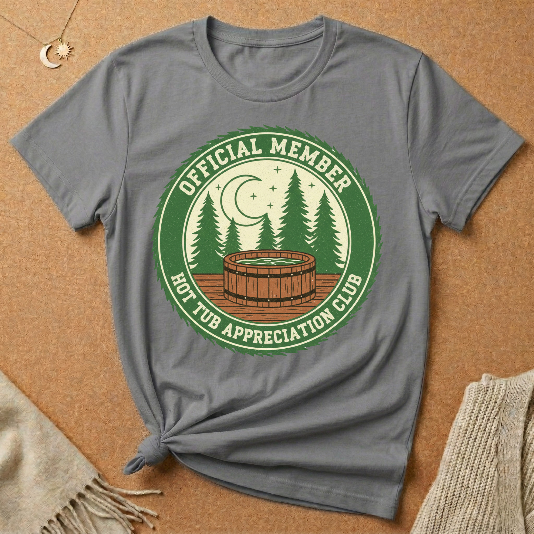Official Member Hot Tub Appreciation Club Tee