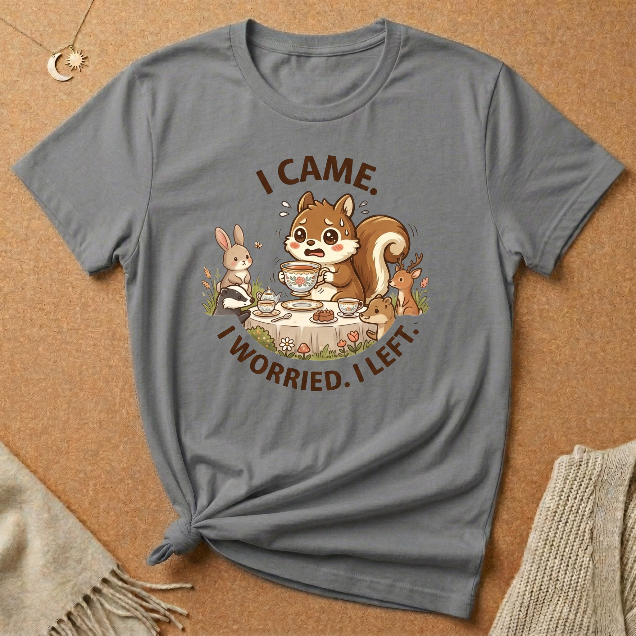 I Came. I Worried. I Left. Tee