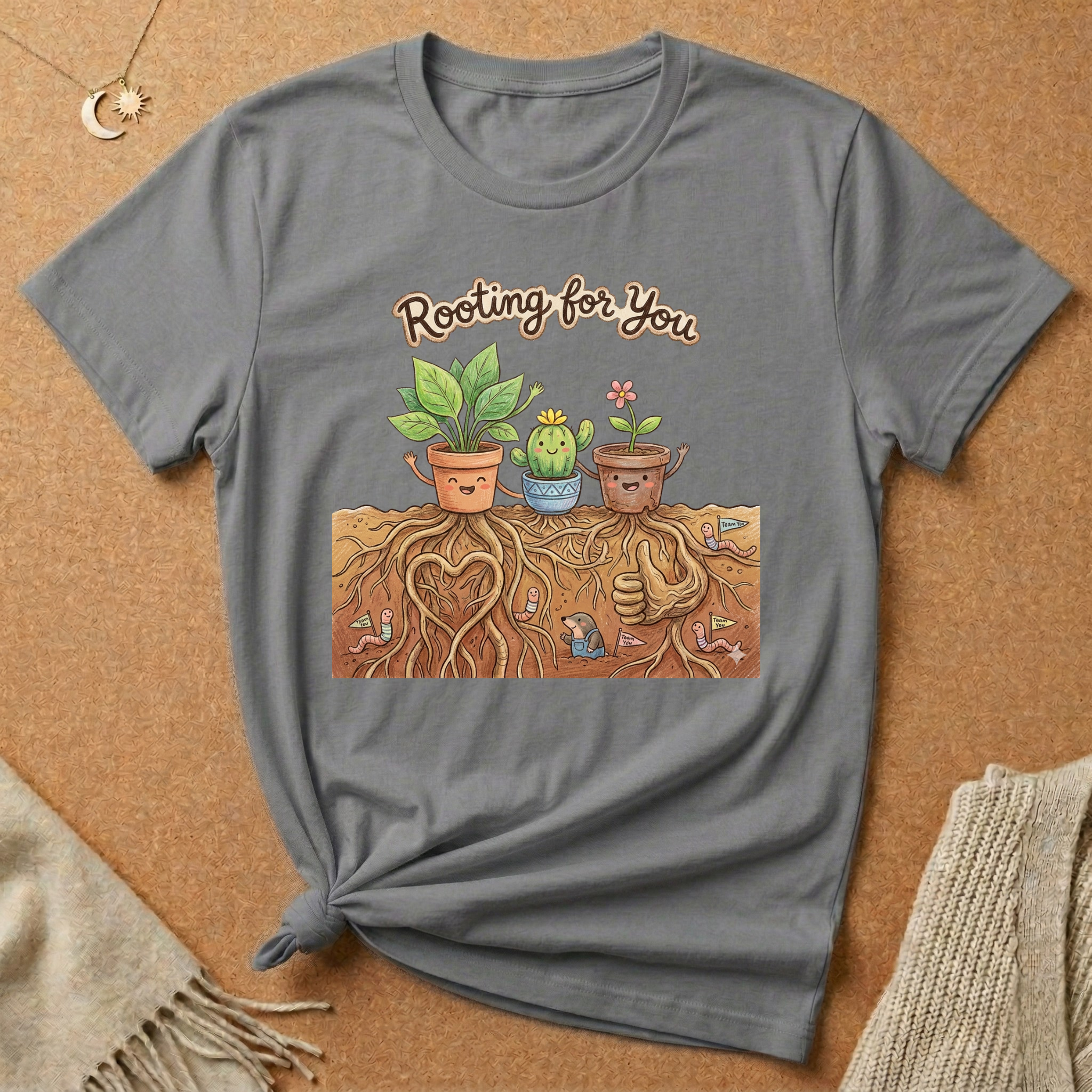 Rooting for You Plant Tee
