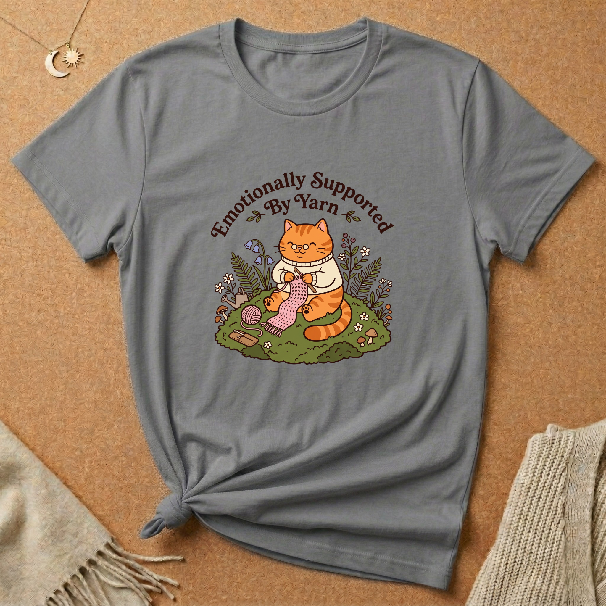 Supported by Yarn Cat Tee