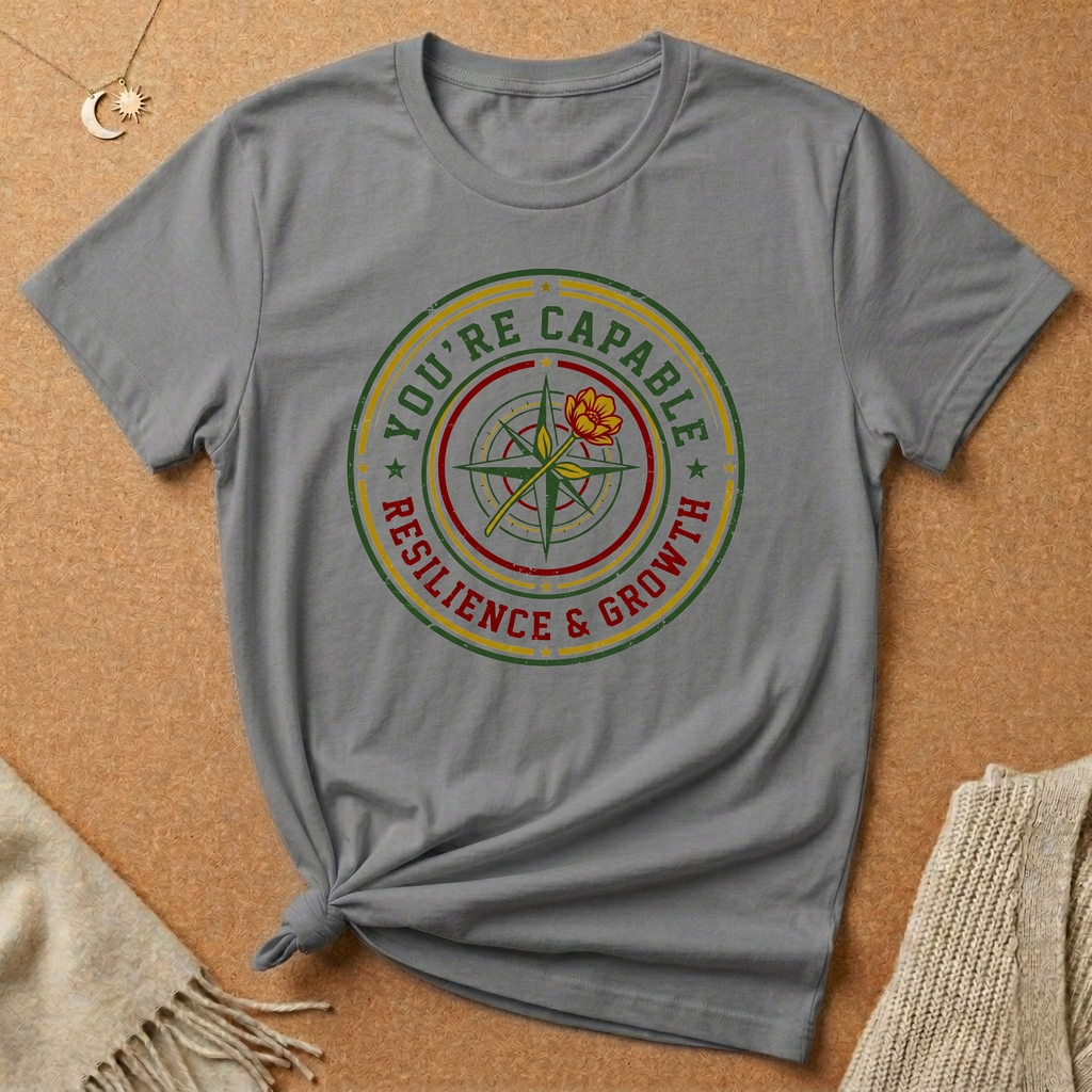 You're Capable Resilience and Growth Tee