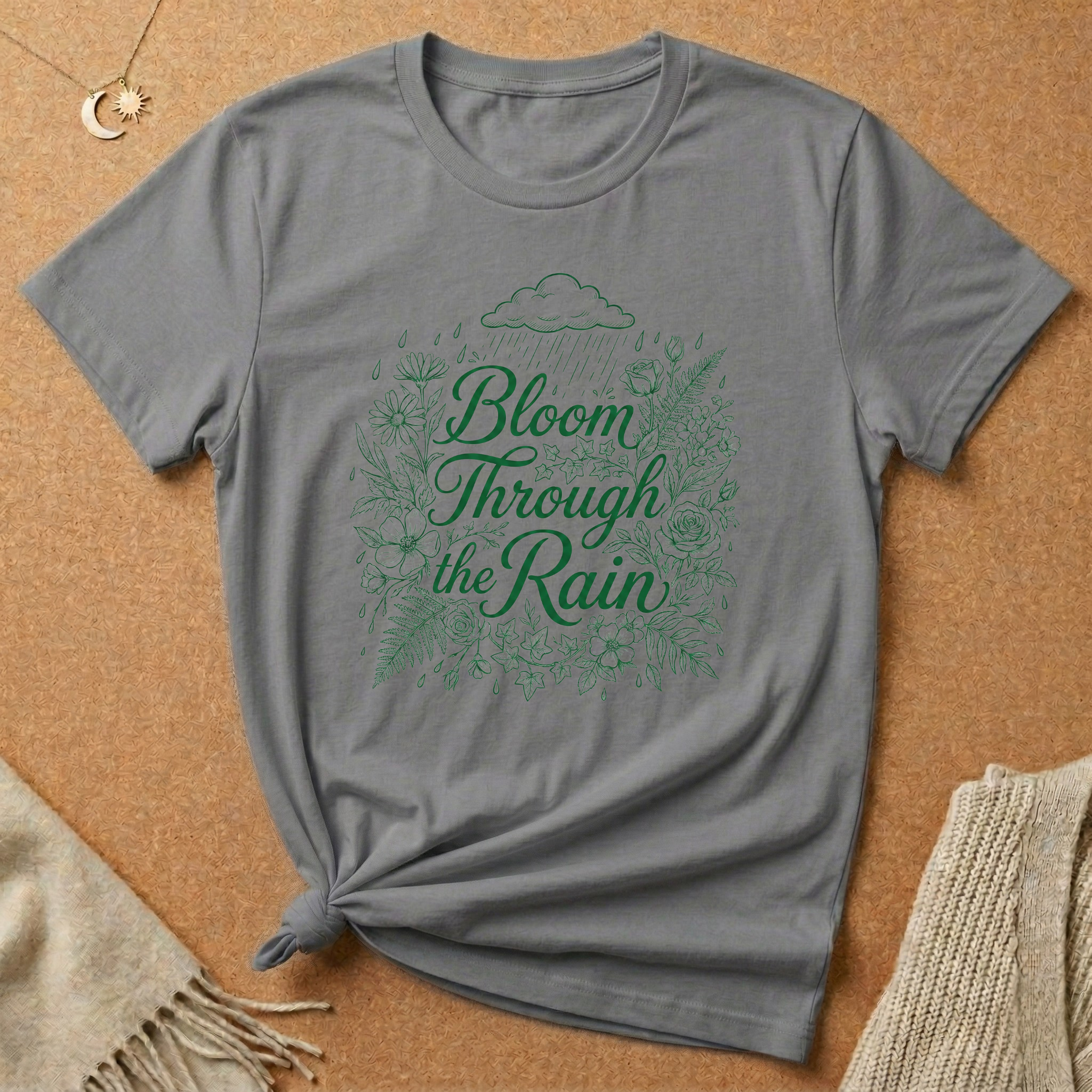 Bloom Through the Rain Tee