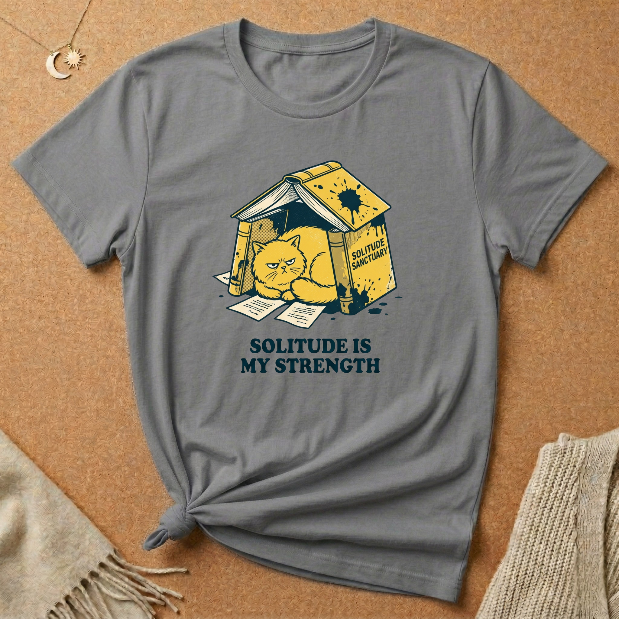 Solitude Cat Tee