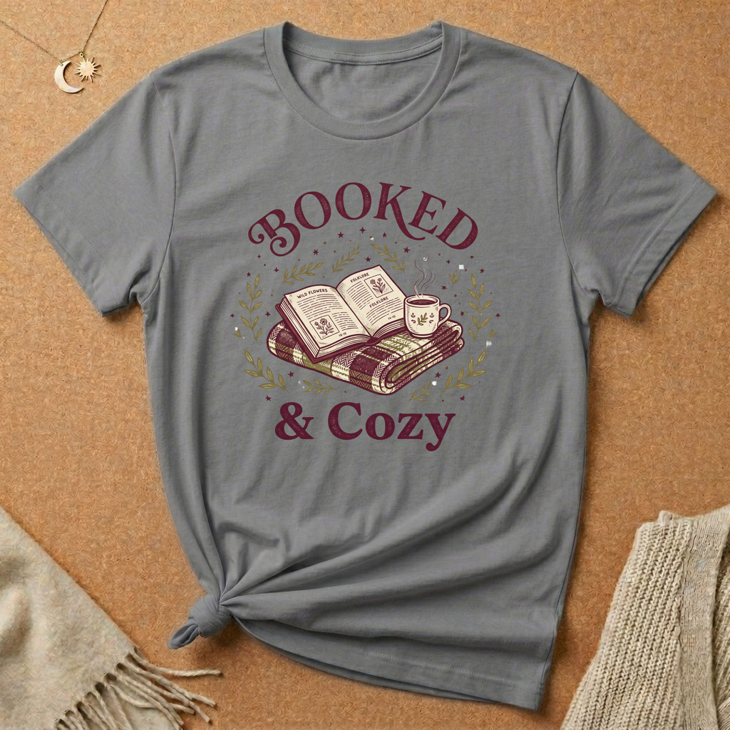 Booked and Cozy Tee