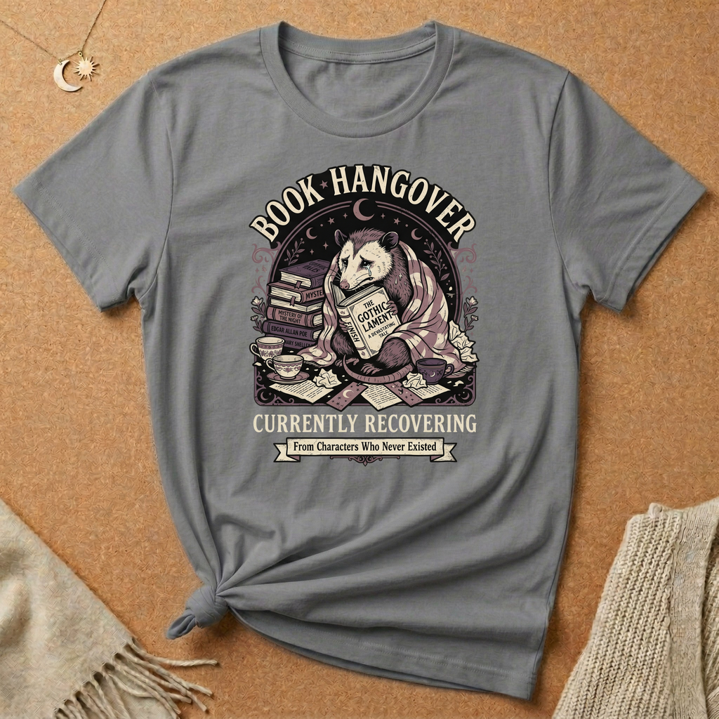 Book Hangover Opossum Tee