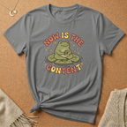 Now Is the Content Frog Tee
