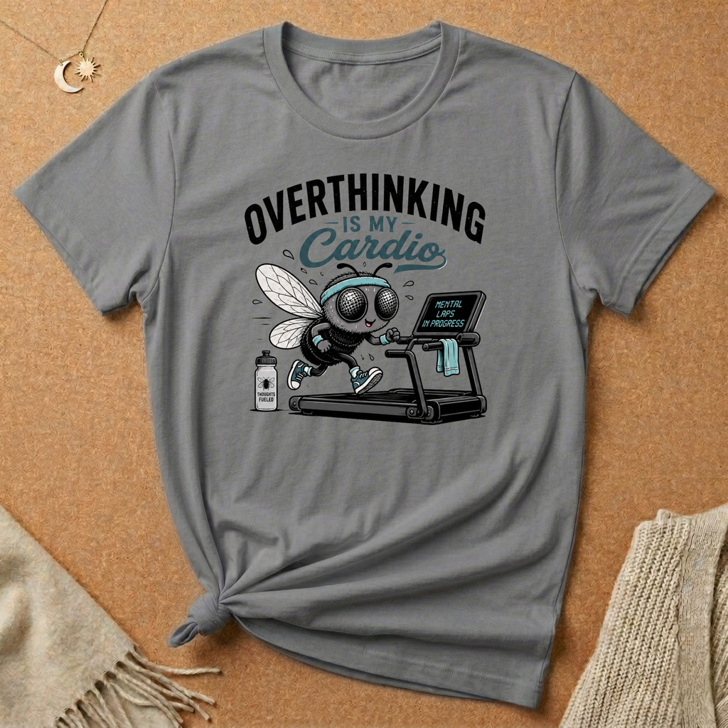 Overthinking Is My Cardio Fly Tee