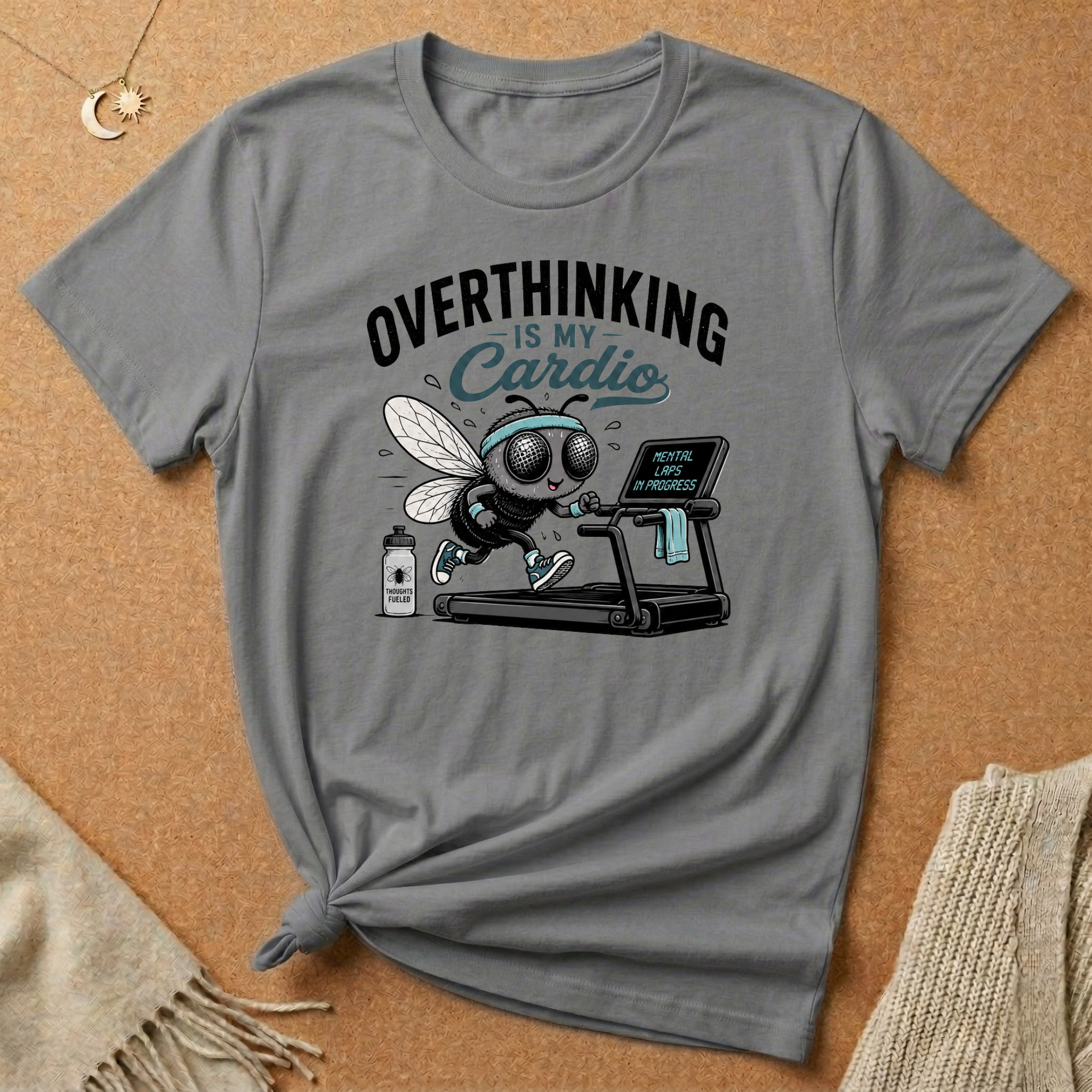 Overthinking Is My Cardio Fly Tee