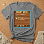 Old School Game Therapy Quests Tee