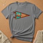 Slightly Stable with Mountains Flag Tee