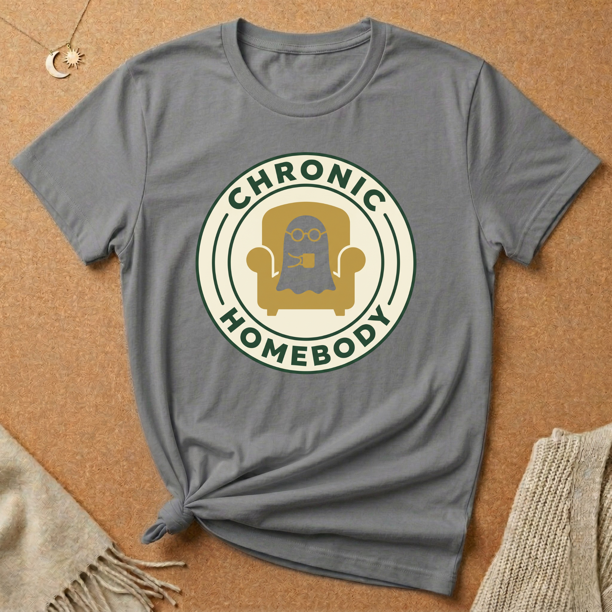Chronic Homebody Ghost Tee