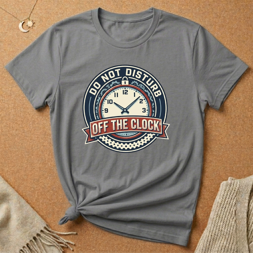 Do Not Distrub Clock Tee