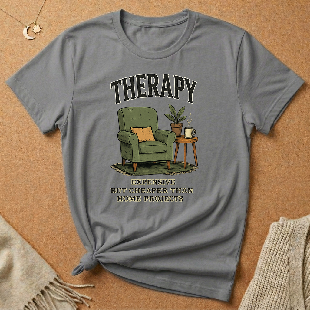 Therapy: Expensive But Cheaper Than Home Projects Tee