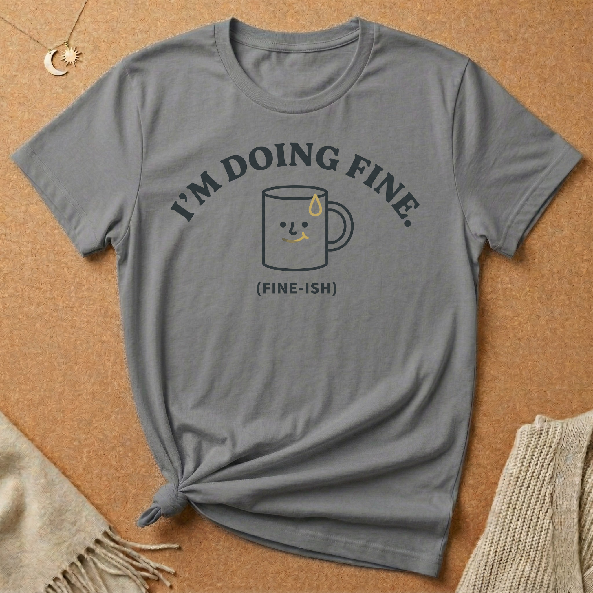 Doing Fine-ish Mug Tee