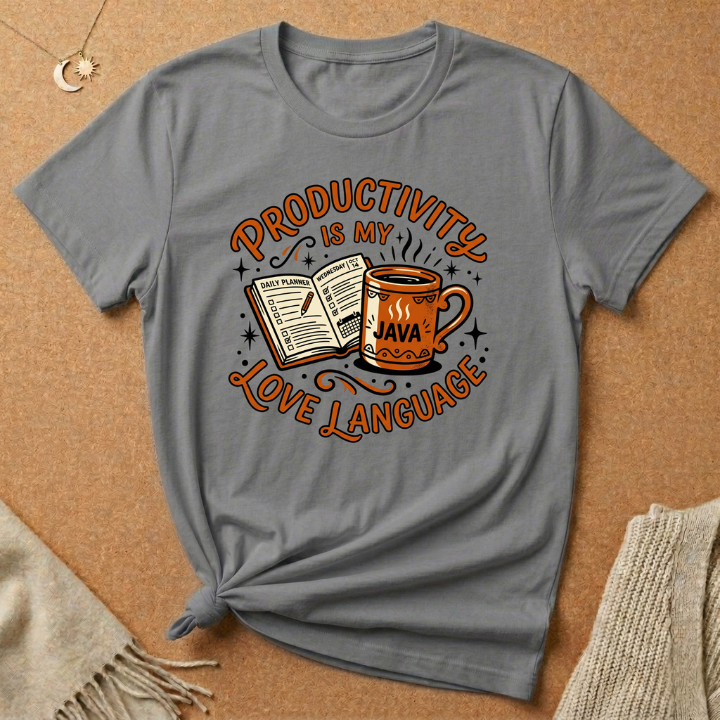 Productivity is My Love Language Tee