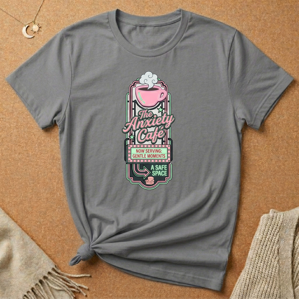 Gentle Moments Anxiety Cafe Tee
