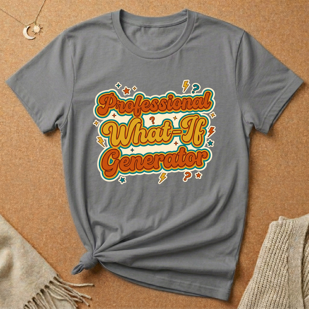 What If Generator Lightning Tee