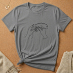 Quiet Mind, Busy Hands Crochet Tee