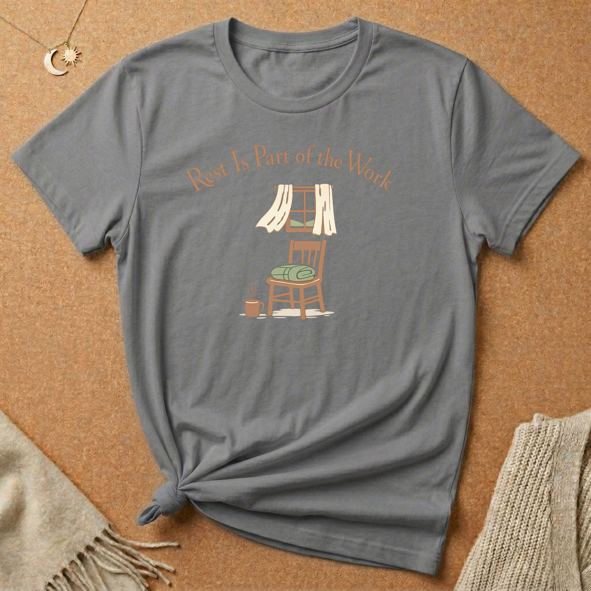 Rest is Part of the Work Cottagecore Tee