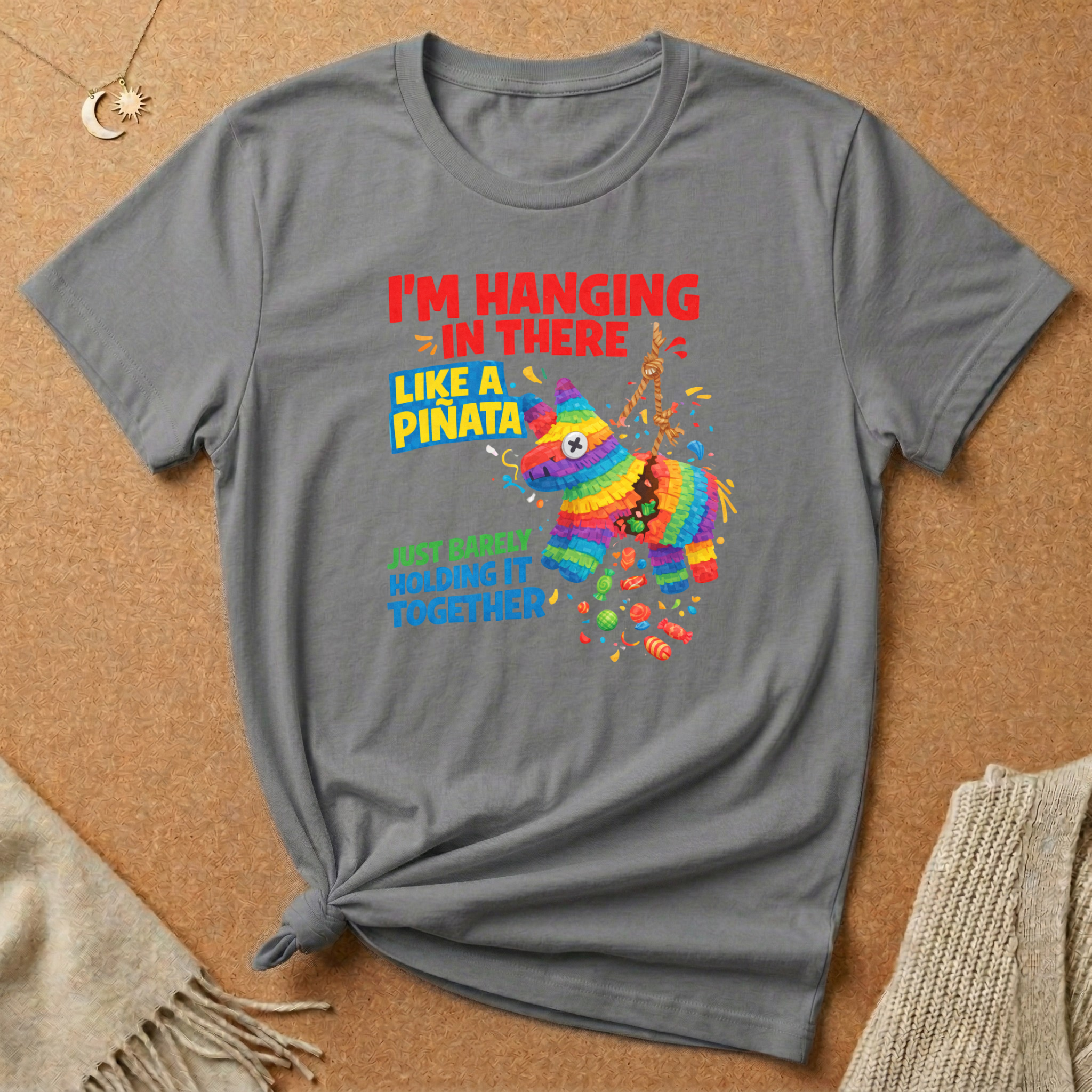 Hang In There Pinata Tee