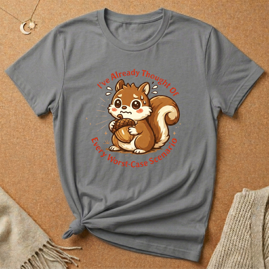 Anxious Squirrel Tee