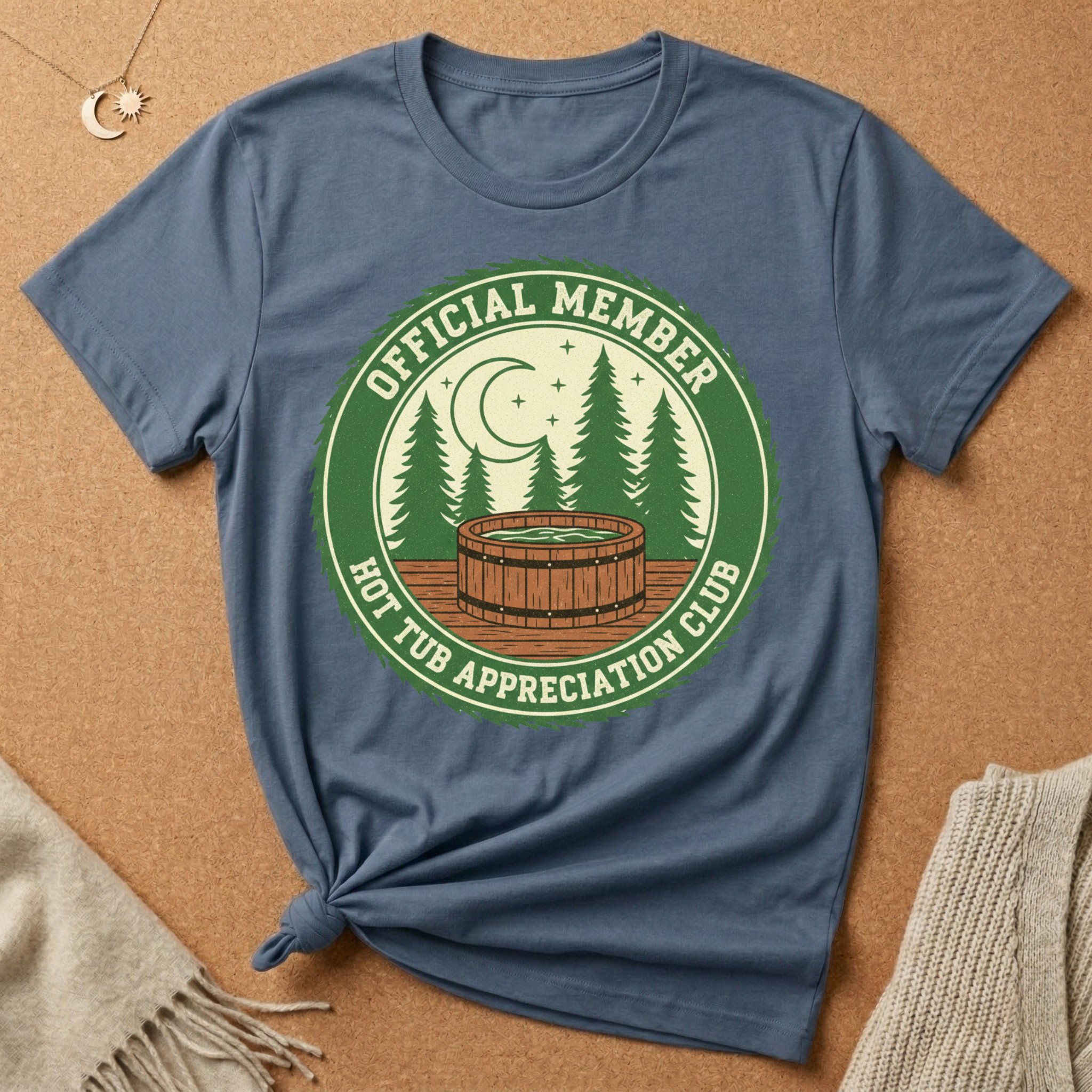 Official Member Hot Tub Appreciation Club Tee