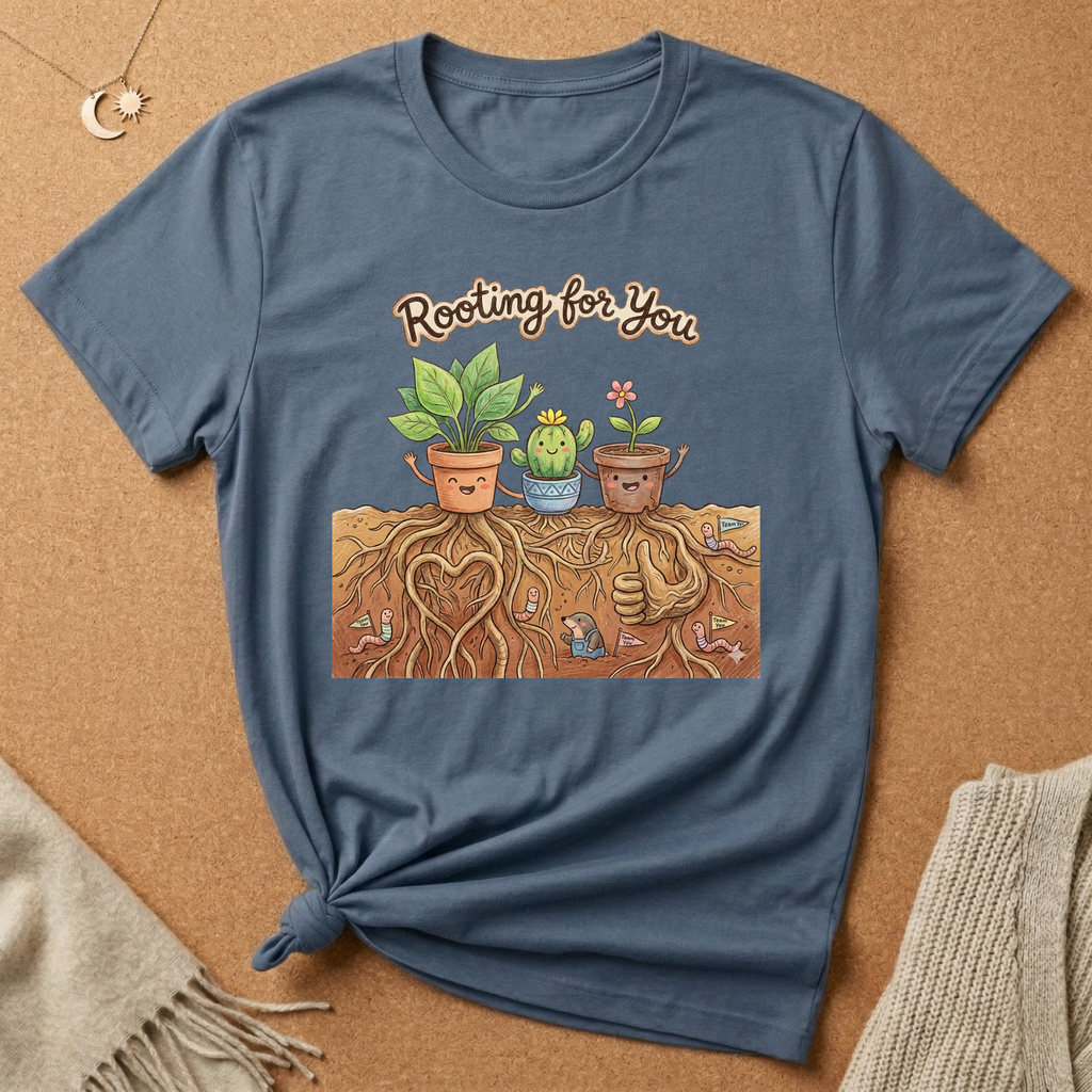 Rooting for You Plant Tee