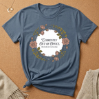 Currently Out of Office (Mentally and Emotionally) Wreath Tee