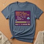 Dungeon of Dread Cleared: Morning Routine Game Tee
