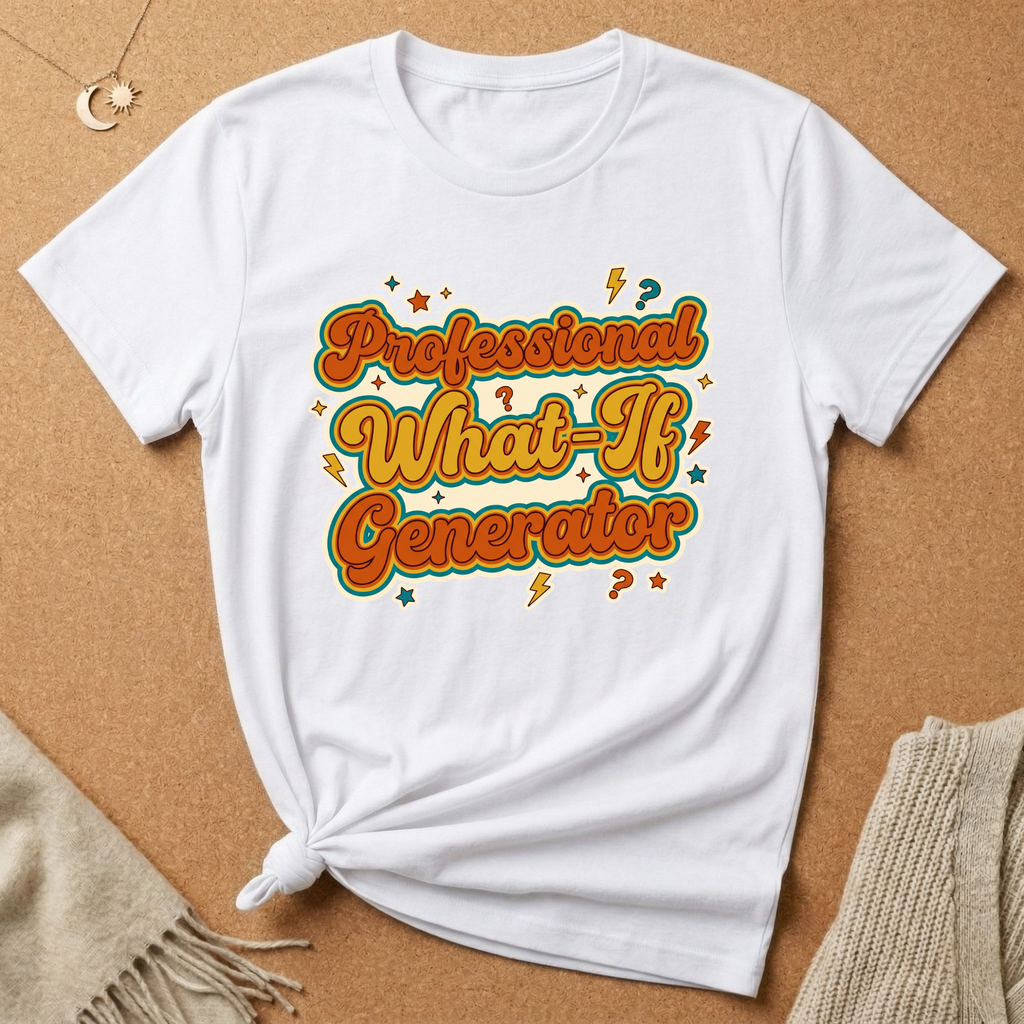 What If Generator Lightning Tee