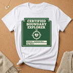 Certified Boundary Explorer with compass Tee