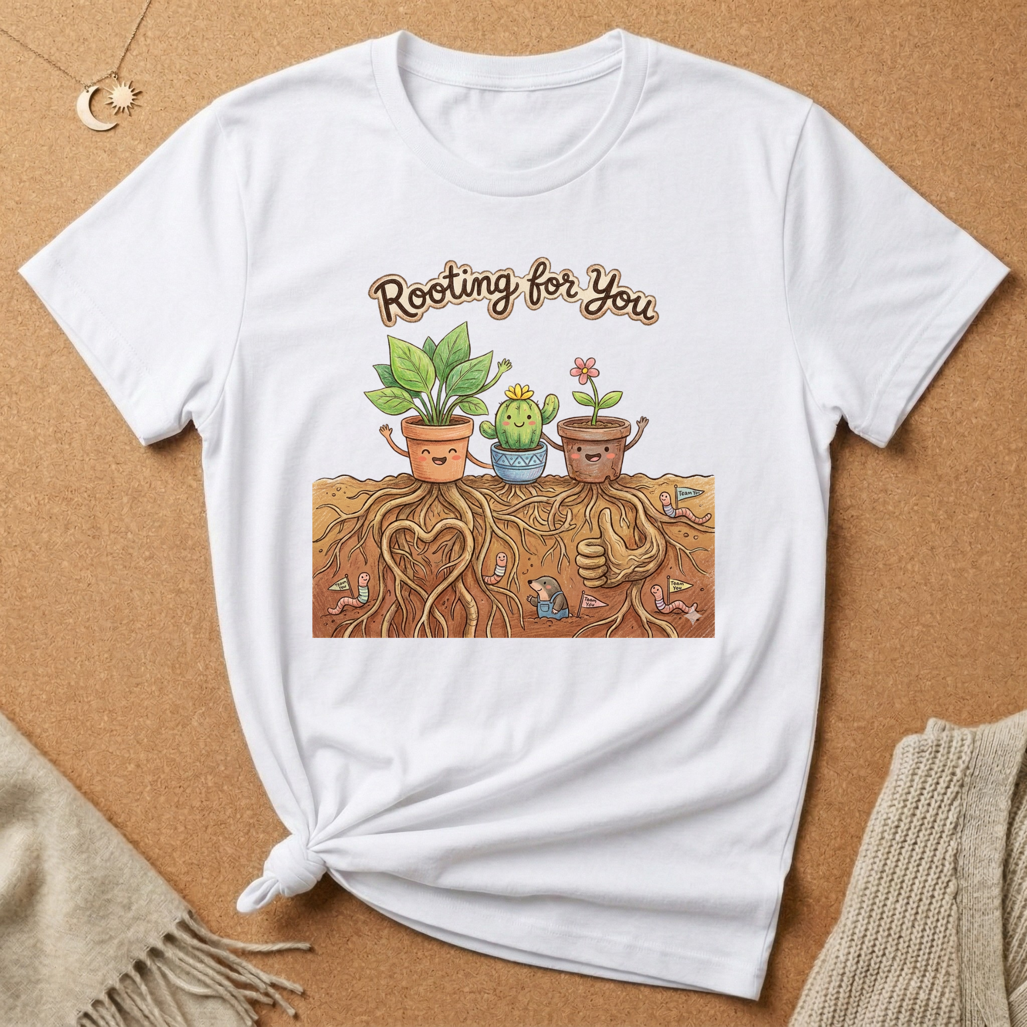 Rooting for You Plant Tee