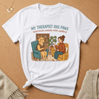 My Therapist Has Paws Tee