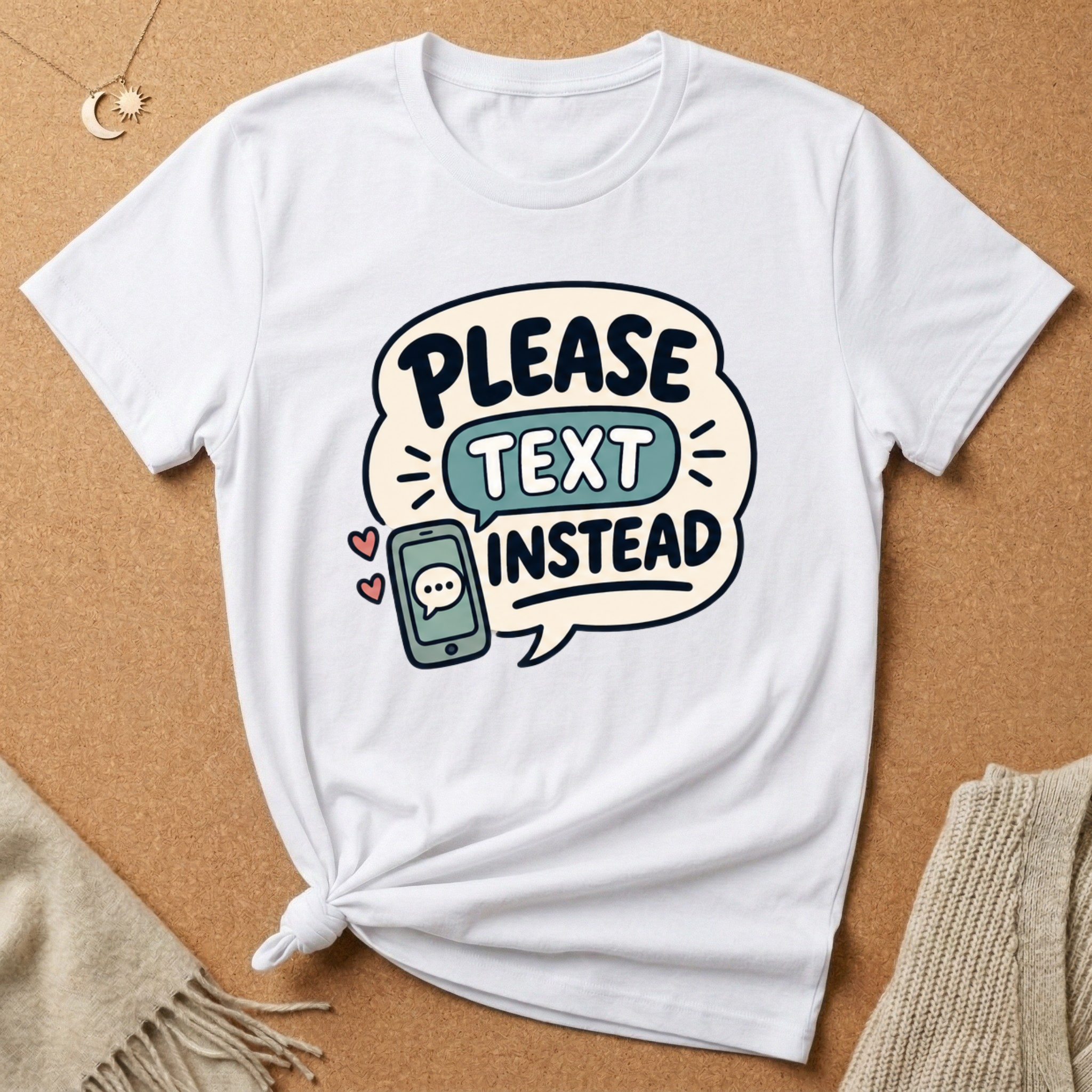 Please Text Tee