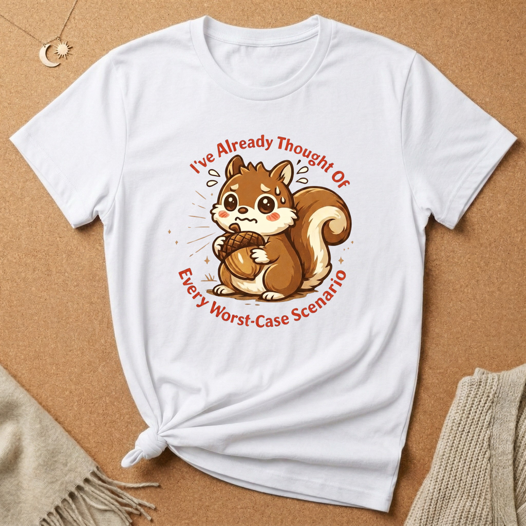 Anxious Squirrel Tee