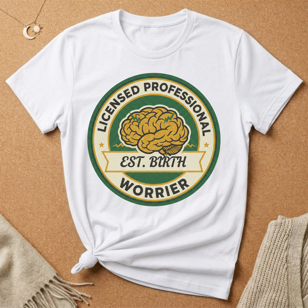 Licensed Professional Worrier Est. Birth Tee