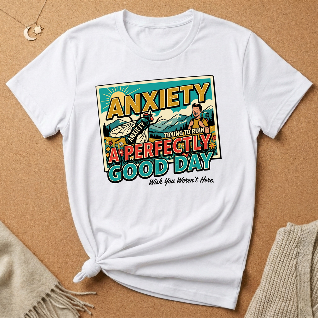 Anxiety Wish You Weren't Here Tee